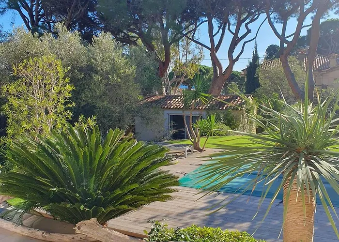 Villa Contemporaine A Sainte-maxime, Piscine, Proche Plage, 8 Pers., 4 Etoiles - Fr-1-768-36 *